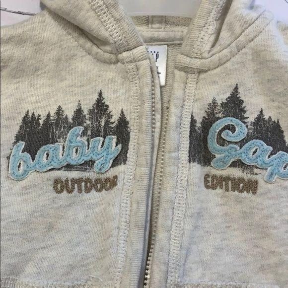 Baby Gap Outdoor Edition Zippered Hooded 6-12 Months Jacket - Picture 10 of 10